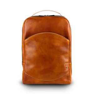 Zaino Medio Concia al Vegetale Cognac